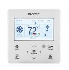 Gree fali vezérlő XK76 Gree Pulse, Gree Amber, Gree G-Tech, Konzol, Gree Comfort X és Gree Comfort X Multi modellekhez