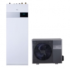 Midea MHA-V8W/D2N8-B2H2-IWT240 M-Thermal osztott hőszivattyú (R32, 8 kW, 1 fázis, 240l, fekete)
