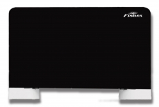 FISHER FFP-SLIM-250L2V-B Fan-coil, parapet/mennyezeti, Fekete, 1,1 kW