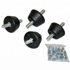 KLÍMATARTÓ KONZOLHOZ REZGÉSCSILLAPÍTÓ GUMIBAK (39x22 mm)